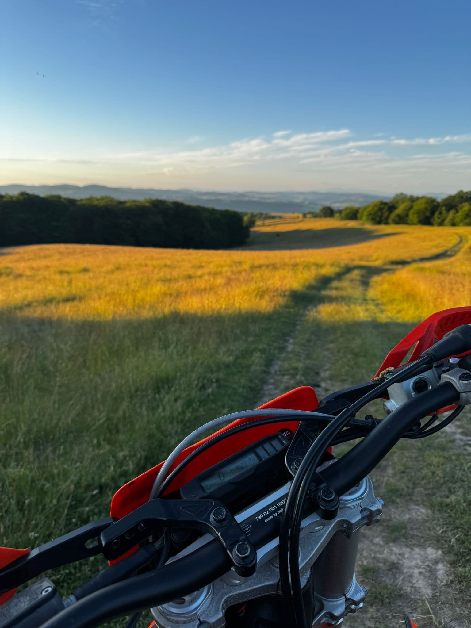 Off-road motorcycle adventure