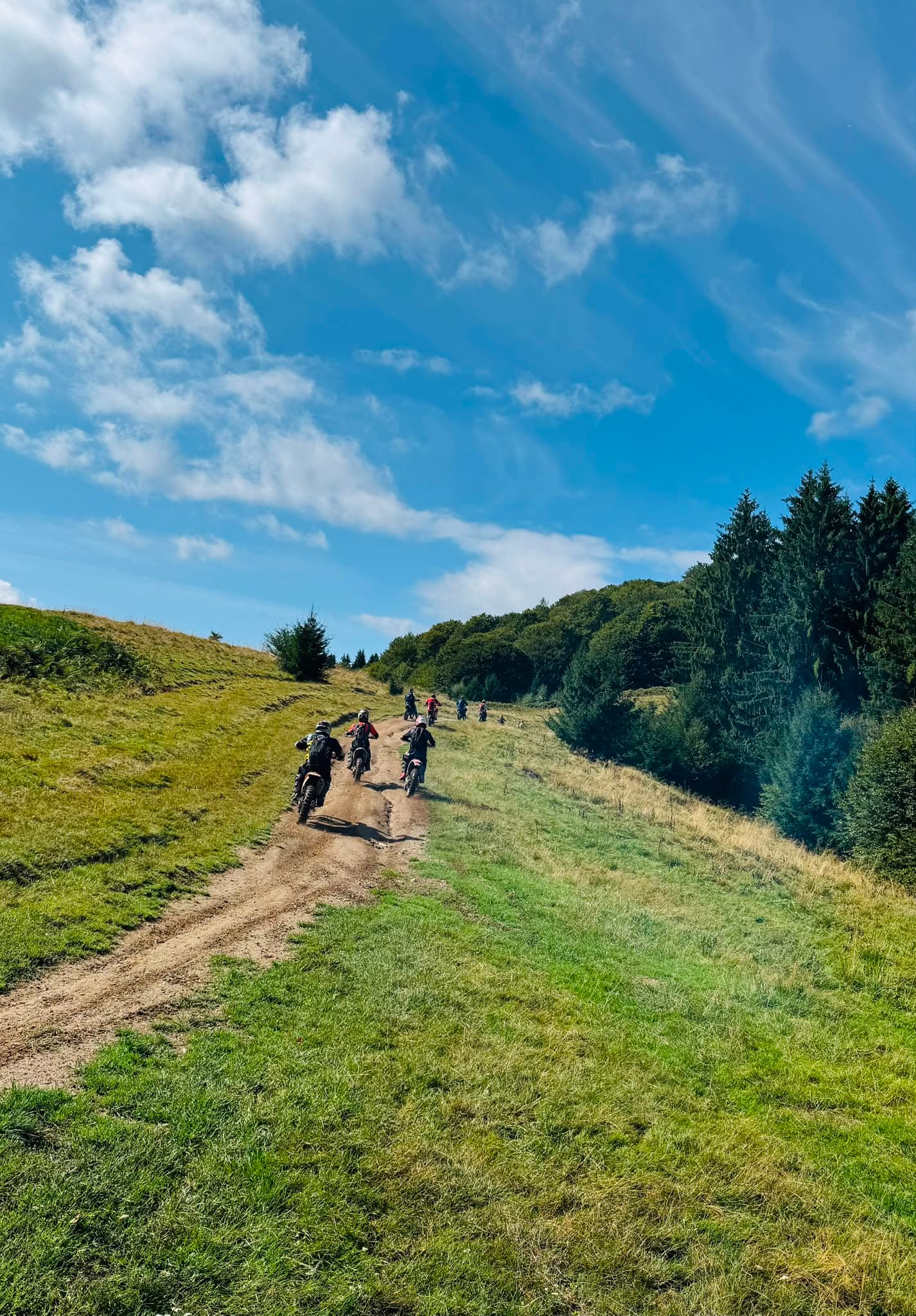 Enduro trail in Transylvania